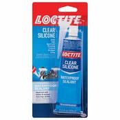 Loctite Clear Silicone Waterproof Sealant 2.7oz