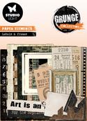 Nr. 05, Tickets, Labels & Frames - Studio Light Grunge Paper Elements
