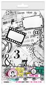 Nr. 01, Black And White Prints - Art By Marlene Signature Paper Tags 20/Pkg