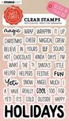 Nr. 498, Quotes Believe In Yours Elf - Studio Light Sweet Stories Clear Stamp