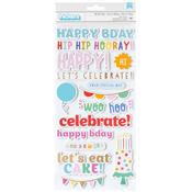 All The Cake Phrases Thickers - Pebbles Inc. - PRE ORDER