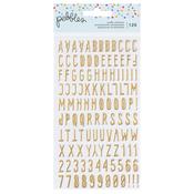All The Cake Alpha Puffy Stickers - Pebbles Inc. - PRE ORDER