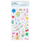 All The Cake Icons Puffy Stickers - Pebbles Inc. - PRE ORDER
