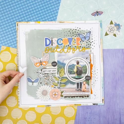 AC Vicki Boutin Discover + Create 12x12 Paper: In the Study