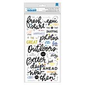 Discover + Create Thickers Stickers Title Puffy - Vicki Boutin