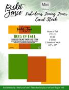 Hues Of Fall Fabulous Foiling Toner Card Stock - Picket Fence Studios