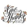 Give Thanks Set Of 4 Coordinating Stencils - Honey Bee Stamps