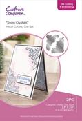 Snow Crystal - Crafters Companion Die Cutting and Embossing