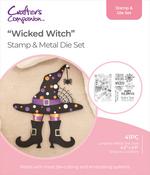 Wicked Witch - Crafter's Companion Gemini Clear Stamps & Die