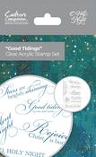 Good Tidings - O' Holy Night Clear Stamp Set