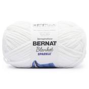 White - Bernat Blanket Sparkle Yarn