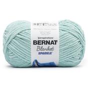 Aqua - Bernat Blanket Sparkle Yarn