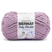 Planetary Purple - Bernat Baby Blanket Sparkle Yarn