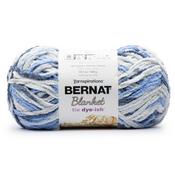 Blue Skies - Bernat Blanket Tie Dye-Ish Yarn
