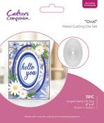 Oval Nesting - Crafters Companion Cutting And Embossing Die