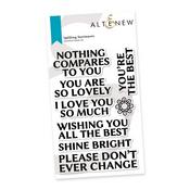 Uplifting Sentiments Stamps - Altenew