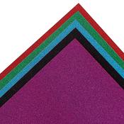 Jewel Tone Assorted Glitter Cardstock 8.5x11 - Spellbinders