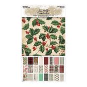 Christmas 2023 Backdrops Paper Pad - Idea-ology by Tim Holtz