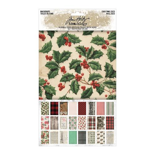 Tim Holtz idea-ology 2023 Christmas Adornment Deck the Halls