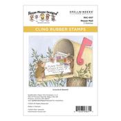 Mouse Mail Cling Rubber Stamps - Spellbinders