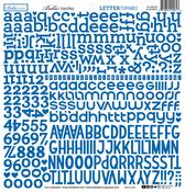Blueberry Letter Scramble Alpha Stickers - Bella Blvd