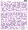 Plum Letter Scramble Alpha Stickers - Bella Blvd