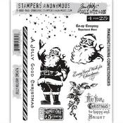 Jolly Holiday Stamp Set by Tim Holtz - Stampers Anonymous