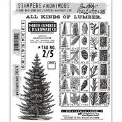 Winter Woodlands Stamp Set by Tim Holtz - Stampers Anonymous