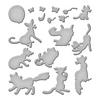 Purrfect Cats Etched Dies - Simon Hurley - Spellbinders - PRE ORDER