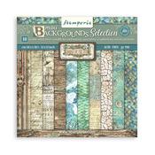 Songs Of The Sea 12x12 Background Selection Paper Pad - Stamperia