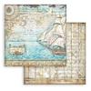Songs Of The Sea 8x8 Paper Pad - Stamperia