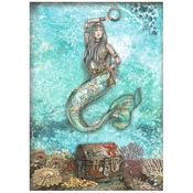 Mermaid Rice Paper - Songs Of The Sea - Stamperia