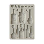 Bottles A6 Silicon Mold - Songs Of The Sea - Stamperia