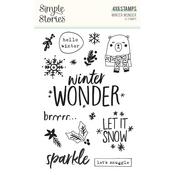 Winter Wonder Stamps - Simple Stories - PRE ORDER