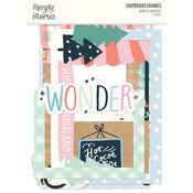 Winter Wonder Chipboard Frames - Simple Stories - PRE ORDER