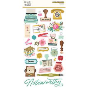 Noteworthy 6x12 Chipboard - Simple Stories