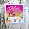 Snowman Village Stamp Set - Picket Fence Studios