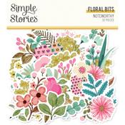Noteworthy Floral Bits & Pieces - Simple Stories