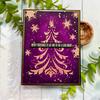 Fancy Christmas Tree Blending Stencils - Picket Fence Studios