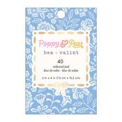 Poppy & Pear Notecard Pad - Bea Valint