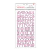 Cool Girl Alphabet Thickers - Pebbles