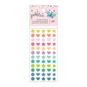 Cool Girl Glitter Enamel Dots - Pebbles