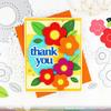 Dotted Flowers Die - Give Thanks - Waffle Flower Crafts
