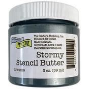 Stormy Stencil Butter - The Crafter's Workshop