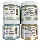 Coastal Stencil Butter 4 Pack - The Crafter's Workshop - PRE ORDER