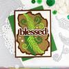 Blessed Print Die - Give Thanks - Waffle Flower Crafts