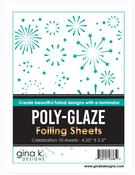 Celebration Poly-Glaze Sheets - Gina K Designs