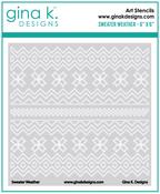 Sweater Weather Stencils - Gina K Designs
