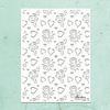 Hearts & Roses Stencil - Kreativa - Mintay Papers