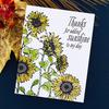 Sunflower Field Press Plate - Spellbinders